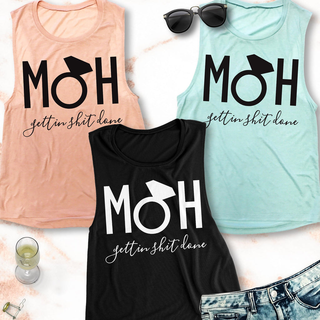 MOH Gettin $hit Done Muscle Tank Top