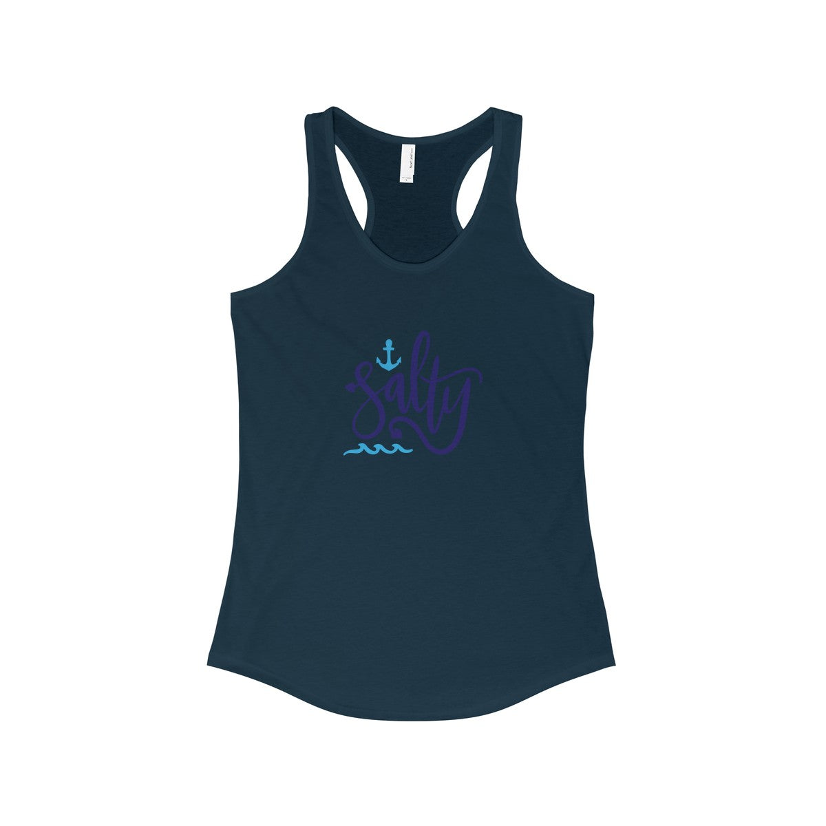 Salty Women's The Ideal Racerback Slim Fit Tank - Inspired By Savy