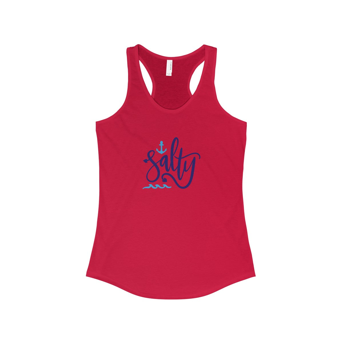 Salty Women's The Ideal Racerback Slim Fit Tank - Inspired By Savy