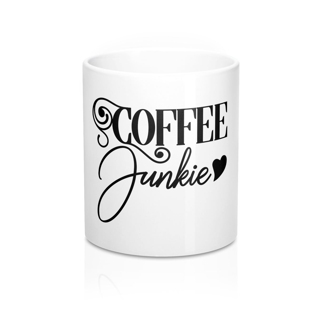 Coffee Junkie 11oz Ceramic Mug - Inspired By Savy