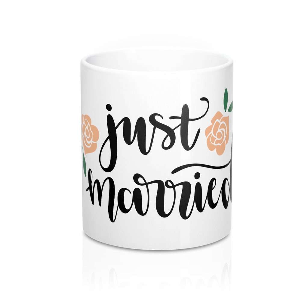 Just Married Ceramic 11oz Mug - Inspired By Savy