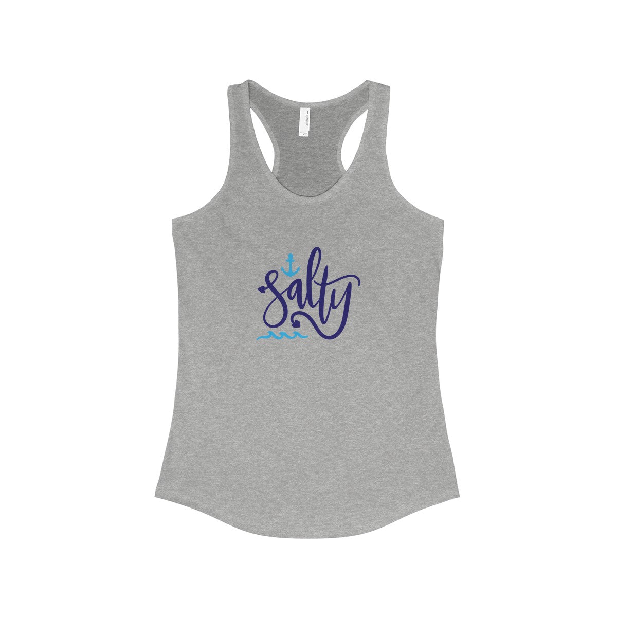 Salty Women's The Ideal Racerback Slim Fit Tank - Inspired By Savy