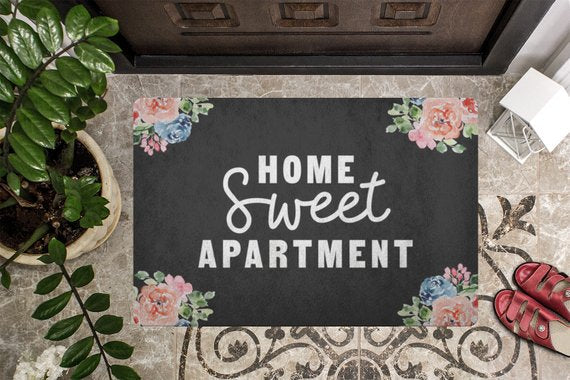 Home Sweet Apartment Welcome Mat