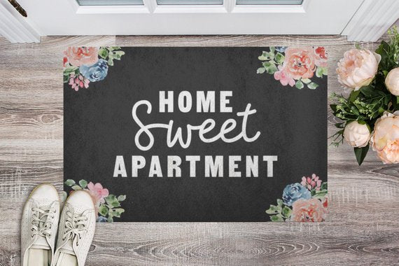 Home Sweet Apartment Welcome Mat